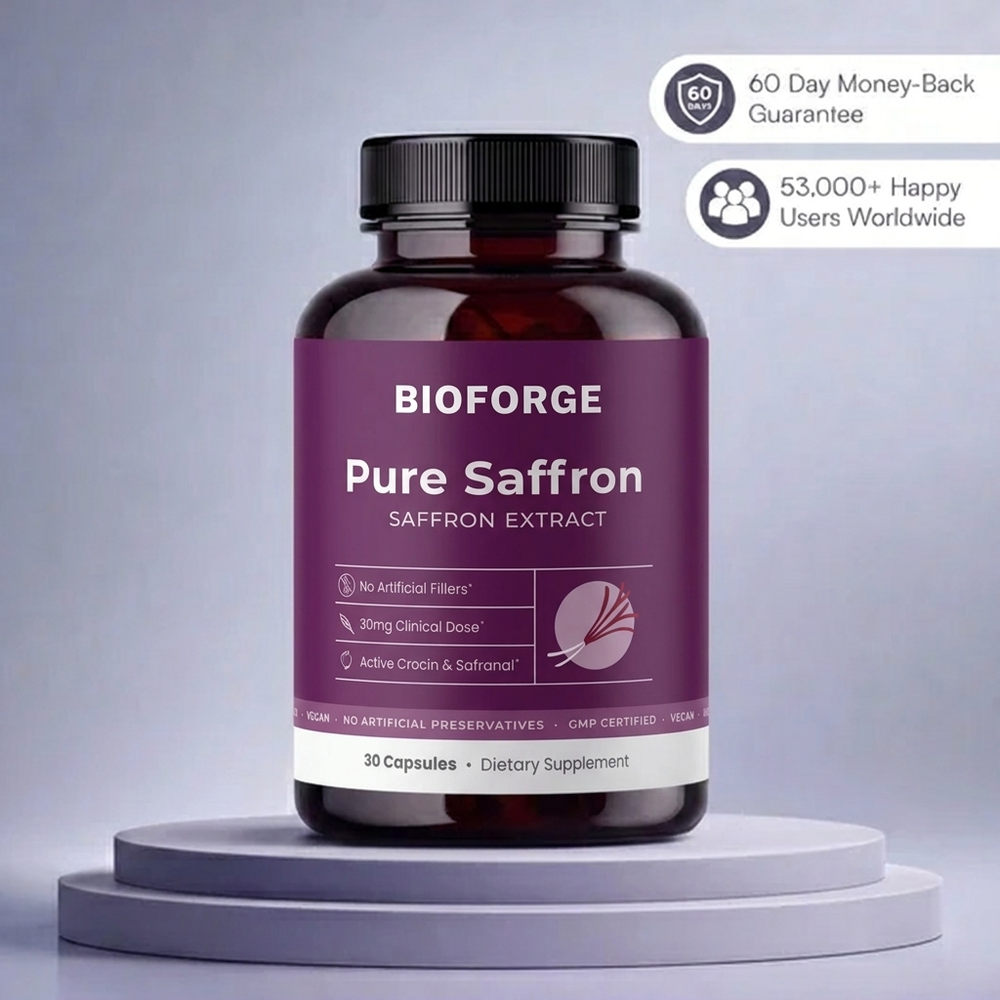 Pure Saffron Extract – Serotonin & Dopamine Support