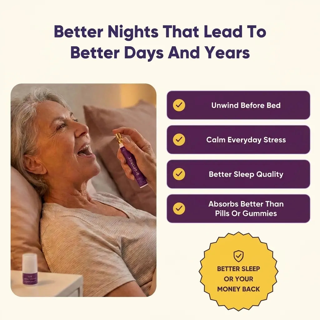 Stop the 3am wake-up, feel less stressed & get your energy back.