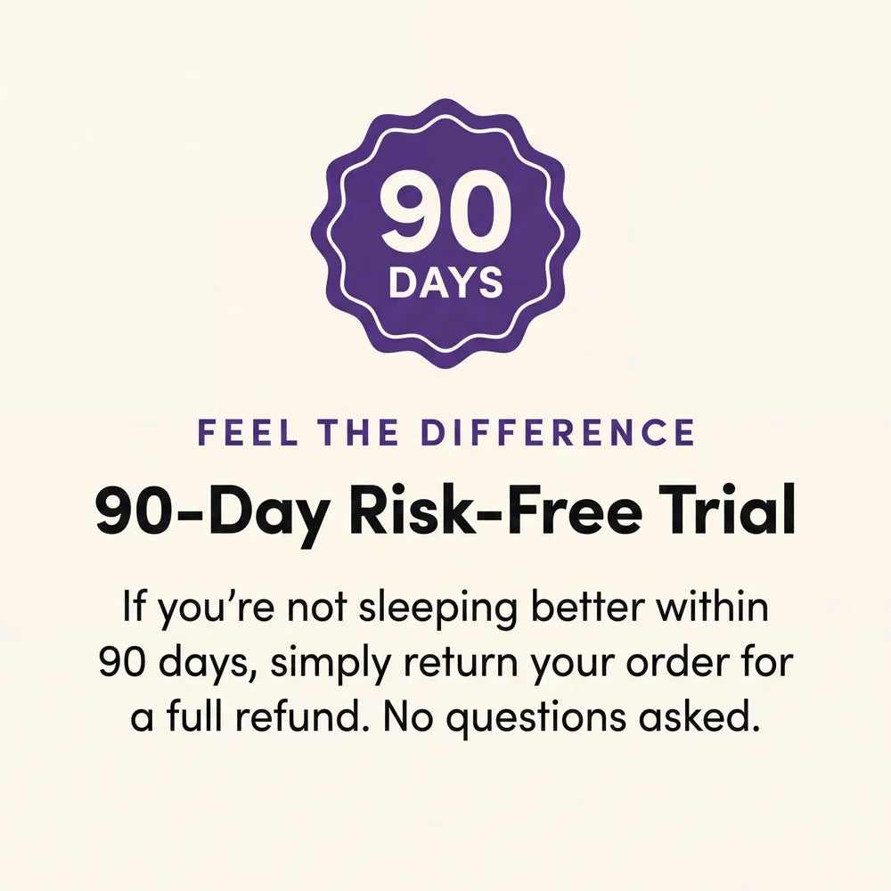 Stop the 3am wake-up, feel less stressed & get your energy back.